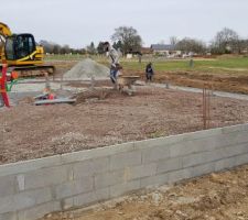 Fondations en cours
