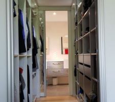 Le dressing en couloir