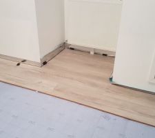 Installation parquet chambre