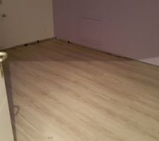 Installation parquet chambre