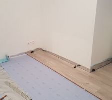 Installation parquet chambre