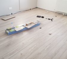 Installation parquet chambre