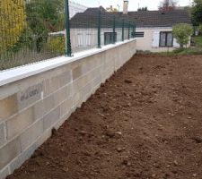 Mur nord fini