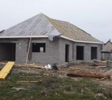 Sous toiture posée