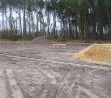 Fondation coul&eacute;e avant que la pluie ne revienne !!!