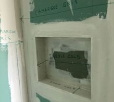 Niche de la douche