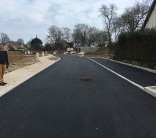 Le béton lavé en cours de réalisation