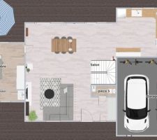 Plans Homebyme de notre RDC