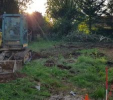 D&eacute;broussaillage du terrain