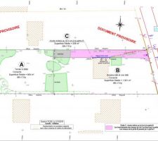 Plan du terrain g&eacute;om&egrave;tre