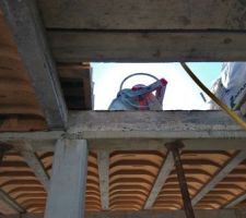 La b&eacute;tonni&egrave;re se retrouve &agrave; l'&eacute;tage