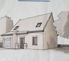 1er plan de maison