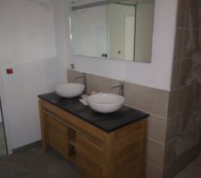 Meuble double vasque salle de bain principale