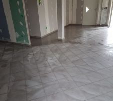 Pose de carrelage