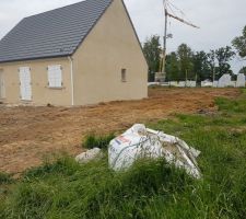 Installation puisard et terrassement