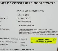 Plan modificatif