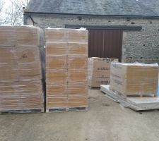 Livraison laine de bois steico