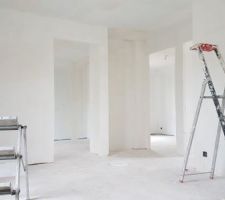 Préparation des murs a la peinture