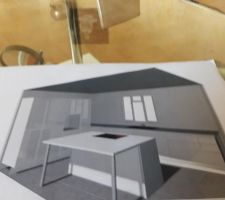 Projet cuisine chez but avec ilot centrale