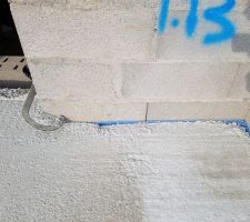Dalle du garage