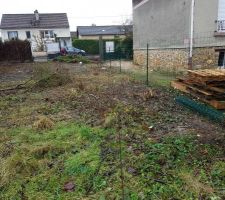 Le grillage prend forme