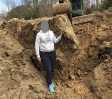 Un des plus gros bloc de grès
