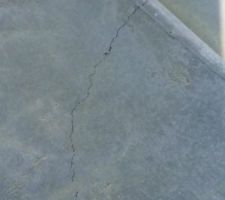 Fissure seuils baies . SUD