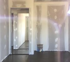Chape coulée chambre 2