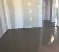 Chape coulée chambre 1