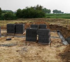 Ouverture de chantier fondations