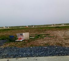 Petite visite du terrain. RAS