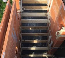 Armatures escalier (volée n°2 sur 3)