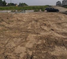 Terrain aplani prêt pour la livraison