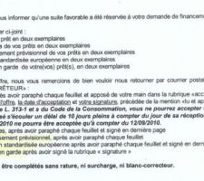 OFFRES DE PRETS