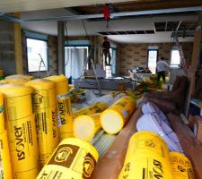 Isolation maison en cours