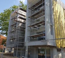 Les maisons coté Parc du Vallon
