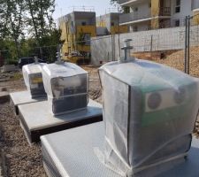 Les container &agrave; poubelles