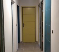 Couloir portes