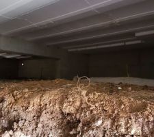 Trappe sous-sol pour acces au vide sanitaire de la partie jour.