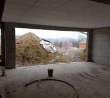 Isolation plafond du garage en sous-sol