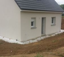 Remblais pourtour maison