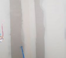 Dernière couche pour les bandes - Salle de Douche Chambre Parentale