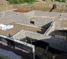 Construction de la cave