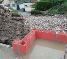 En attendant la fin du déluge . remise au propre du chemin d'accès, le tout fait par Résidences Picardes. Je suis ravie,c'est du bon boulot.