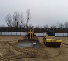 Terrassement du terrain