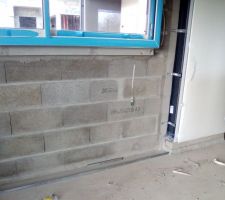 Installation des rails