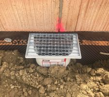 Grille de ventilation cave