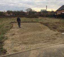 Préparation de l?accès chantier