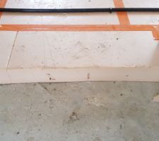 Isolant / marche garage