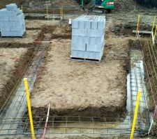 Eau dans les fouilles